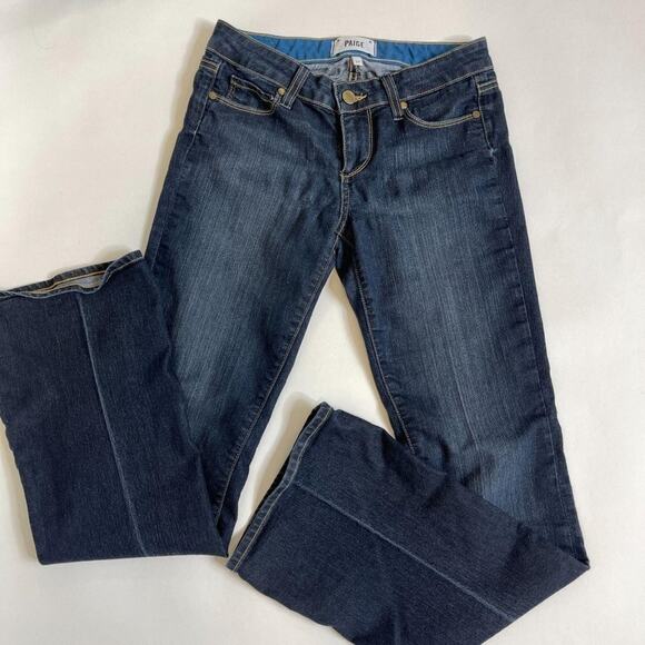 Paige Skyline Boot Petite Denim Jeans - Picture 2 of 9